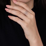 White Gold Diamond Ring