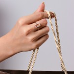 Diamond Rectangle Ring