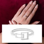 Diamond Link Harmony Ring