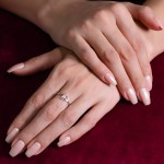 Triangle Shine Diamond Ring