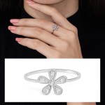 Blossom Flower Diamond Ring