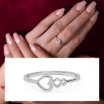 Heart & Harmony Diamond Ring
