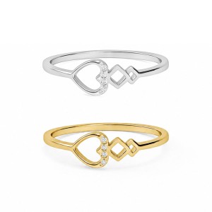 Heart & Harmony Diamond Ring