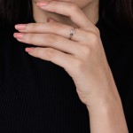 Elegant Loop Diamond Ring