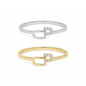 Diamond Link Ring