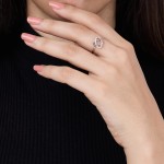 Eternal Knot Diamond Ring
