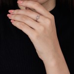 Sparkling Dew Diamond Ring