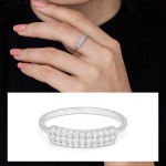 Radiant Rows Diamond Ring