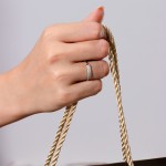 Radiant Rows Diamond Ring