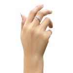 Lightning Spark Diamond Ring