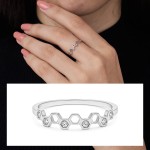 Hexa Shine Diamond Ring