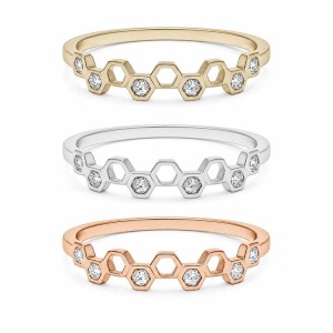 Hexa Shine Diamond Ring