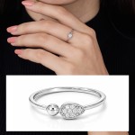 Teardrop Diamond Ring