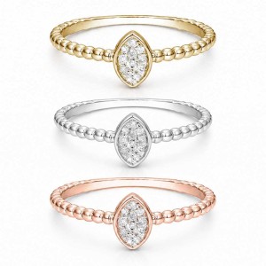 Marquise Glow Diamond Ring