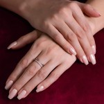 Spiked Elegance Diamond Ring
