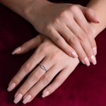 Diamond Clasp Ring