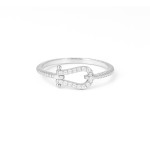 Diamond Clasp Ring