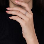 Diamond Clasp Ring
