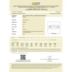 Diamond V-Curve Ring