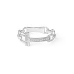 Linked Bar Diamond Ring
