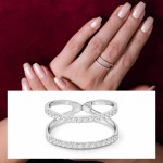 Double Radiance Diamond Ring