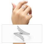 Angel Wings Diamond Ring