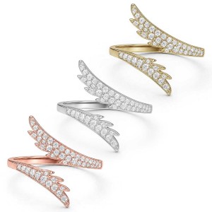 Angel Wings Diamond Ring