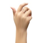 Radiant Balance Diamond Ring