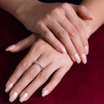 Criss Cross Diamond Ring