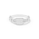 Pavé Elegance Diamond Ring