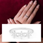 Floral Bloom Diamond Ring