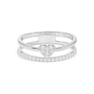 Forever Heart Diamond Ring