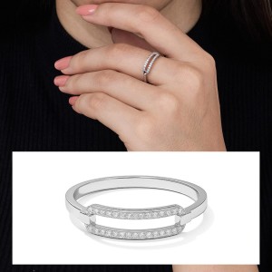Parallel Elegance Diamond Ring