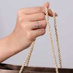 Twin Bars Diamond Ring