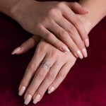 Twin Bars Diamond Ring