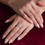 Infinity Link Diamond Ring
