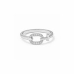 Infinity Link Diamond Ring