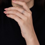 Infinity Link Diamond Ring