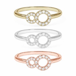 Eternal Circles Diamond Ring