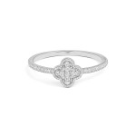 Diamond Clover Ring