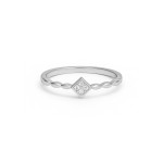 Twist Diamond Ring