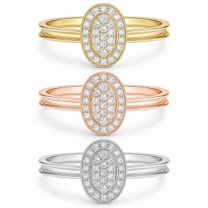 Oval Elegance Diamond Ring