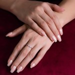 Twin Hearts Diamond Ring