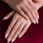 Heart’s Embrace Diamond Ring