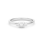 Geometric Charm Diamond Ring