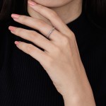 Eternity Blocks Diamond Ring