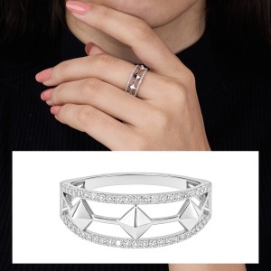 Diamond Fortress Ring