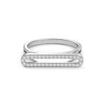 Elegant Loop Diamond Ring