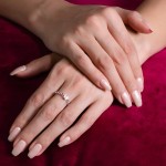 Radiant Link Diamond Ring