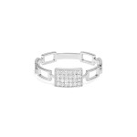 Radiant Link Diamond Ring